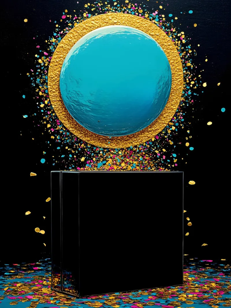 Confetti - Pop Art pellicola backlit da ColorCrash Gallery