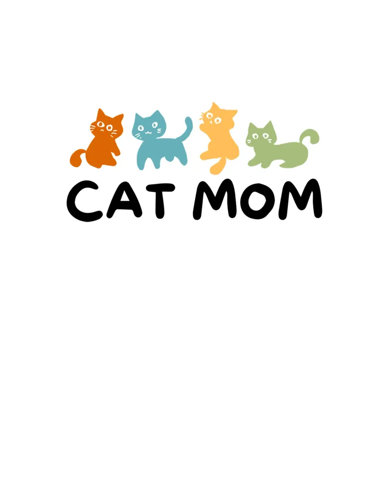 kattenmoeder canvas met Baklijst van khoailang