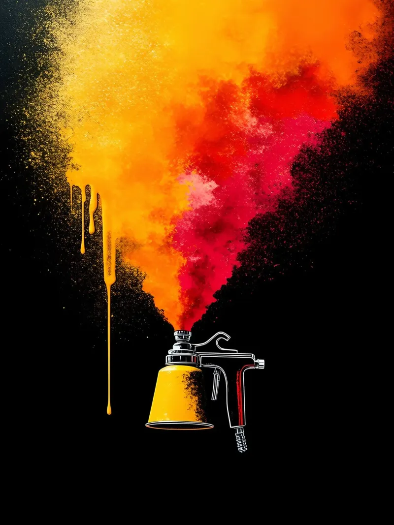 Vernice spray - Pop Art poster da ColorCrash Gallery