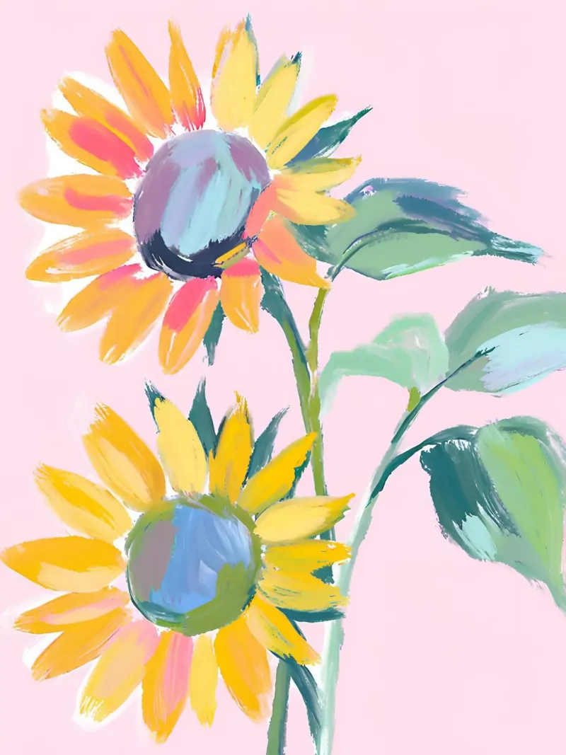 Sonnenblumen pellicola backlit da Ohkimiko