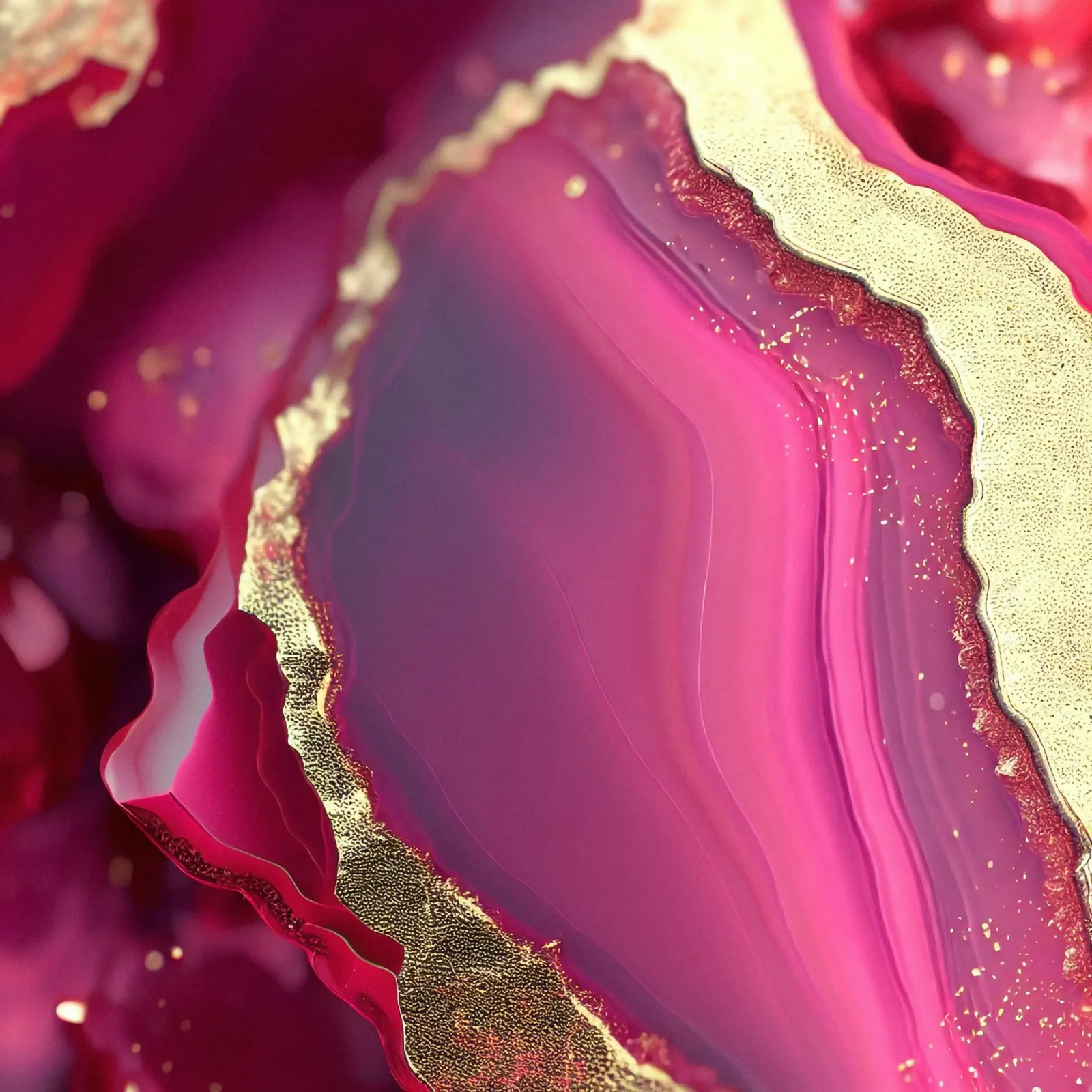 Texture agata rosa caldo pellicola backlit da Gemstone Textures