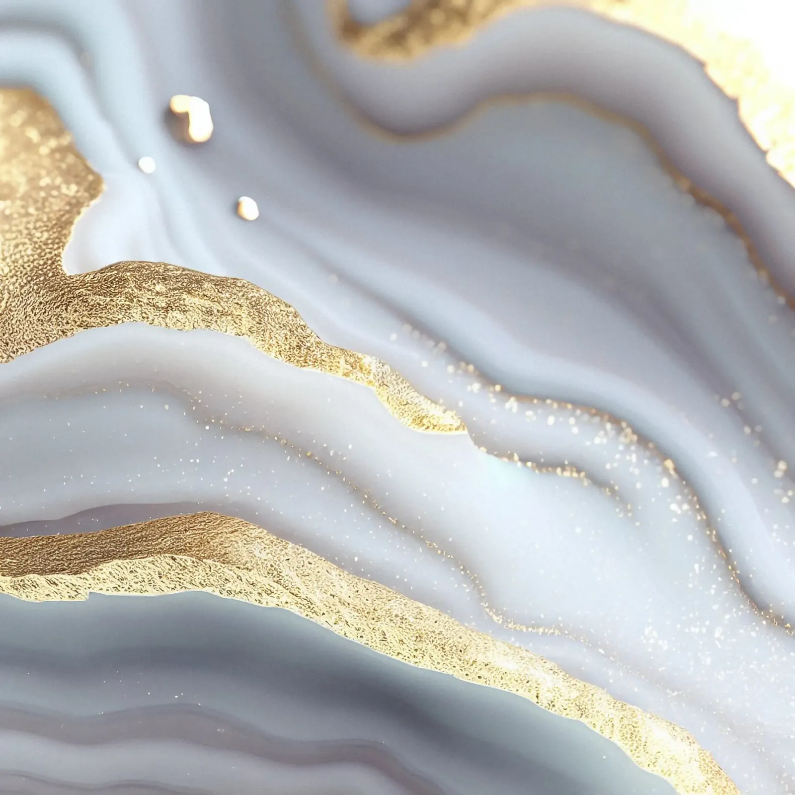 Texture agata bianca e oro pellicola backlit da Gemstone Textures