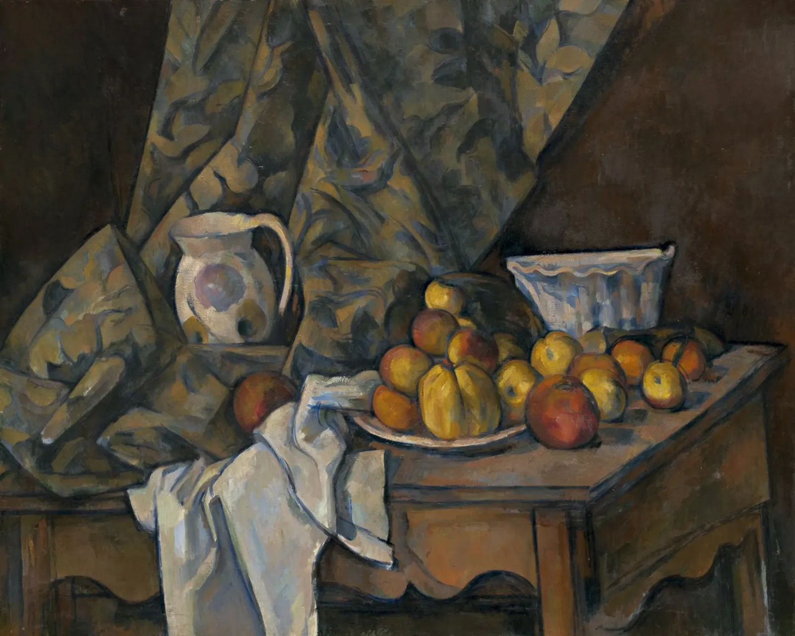 Paul Cézanne, Stilleven met appels en perziken canvas van William Store