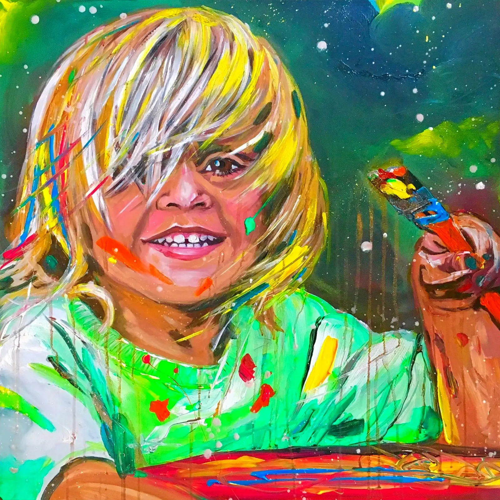 Be creative! pellicola backlit da Happy 😃 Art 🎨 by Christine Schnoell