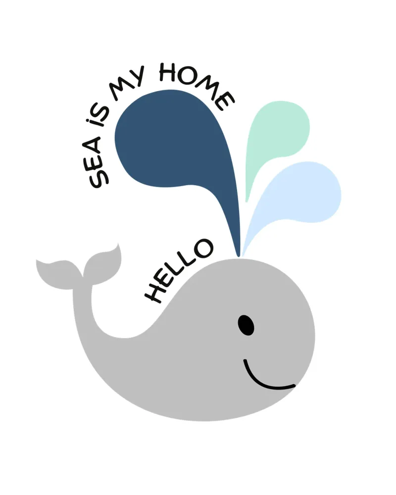 Il mare è la mia casa poster con telaio in alluminio da khoailang