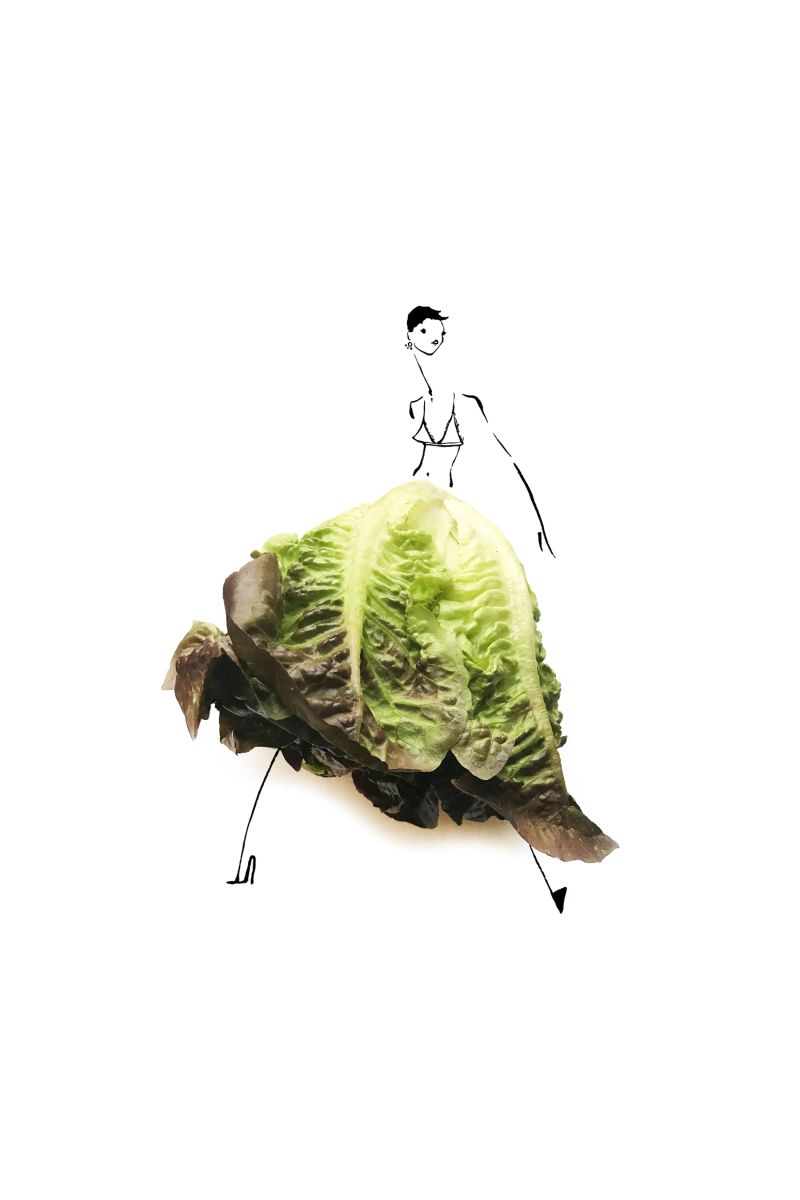Lettuce Poster von Gretchen Roehrs