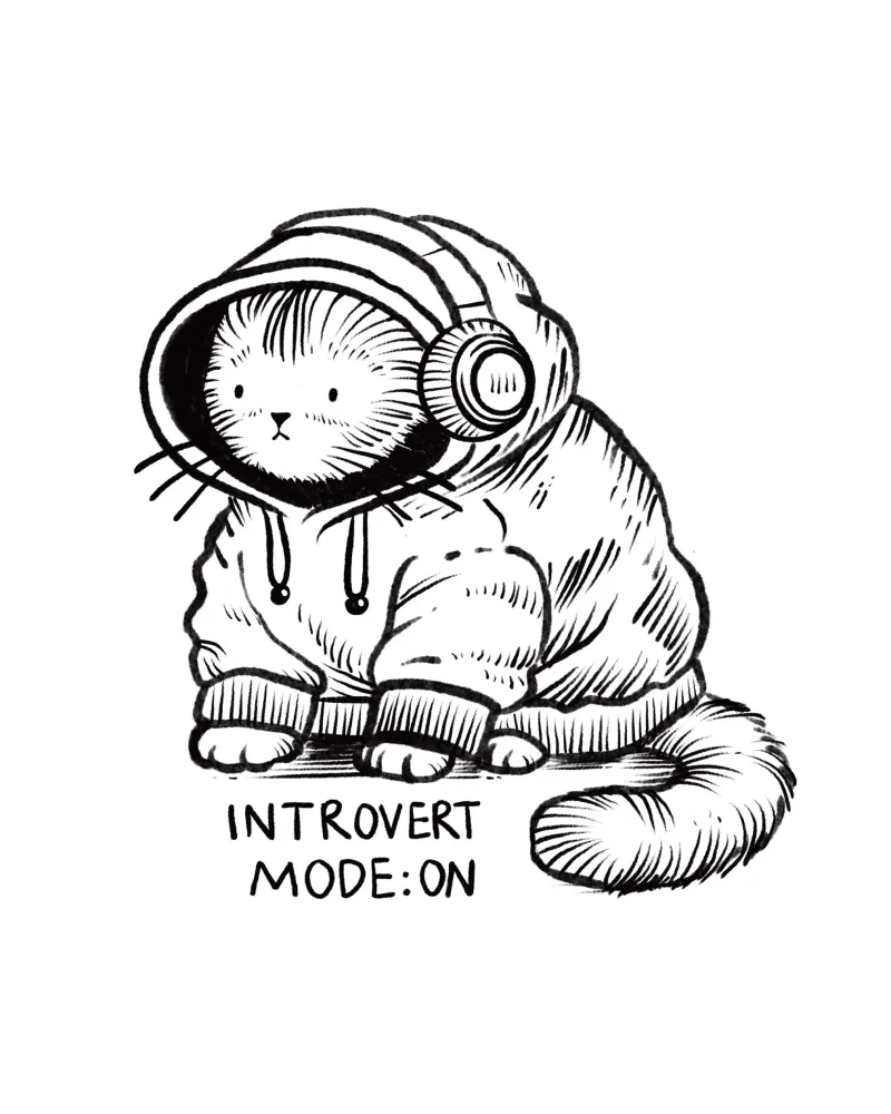 Introvert mode: on canvas by Studio Patruschka