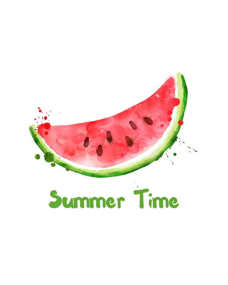 zomertijd poster met houten frame van khoailang