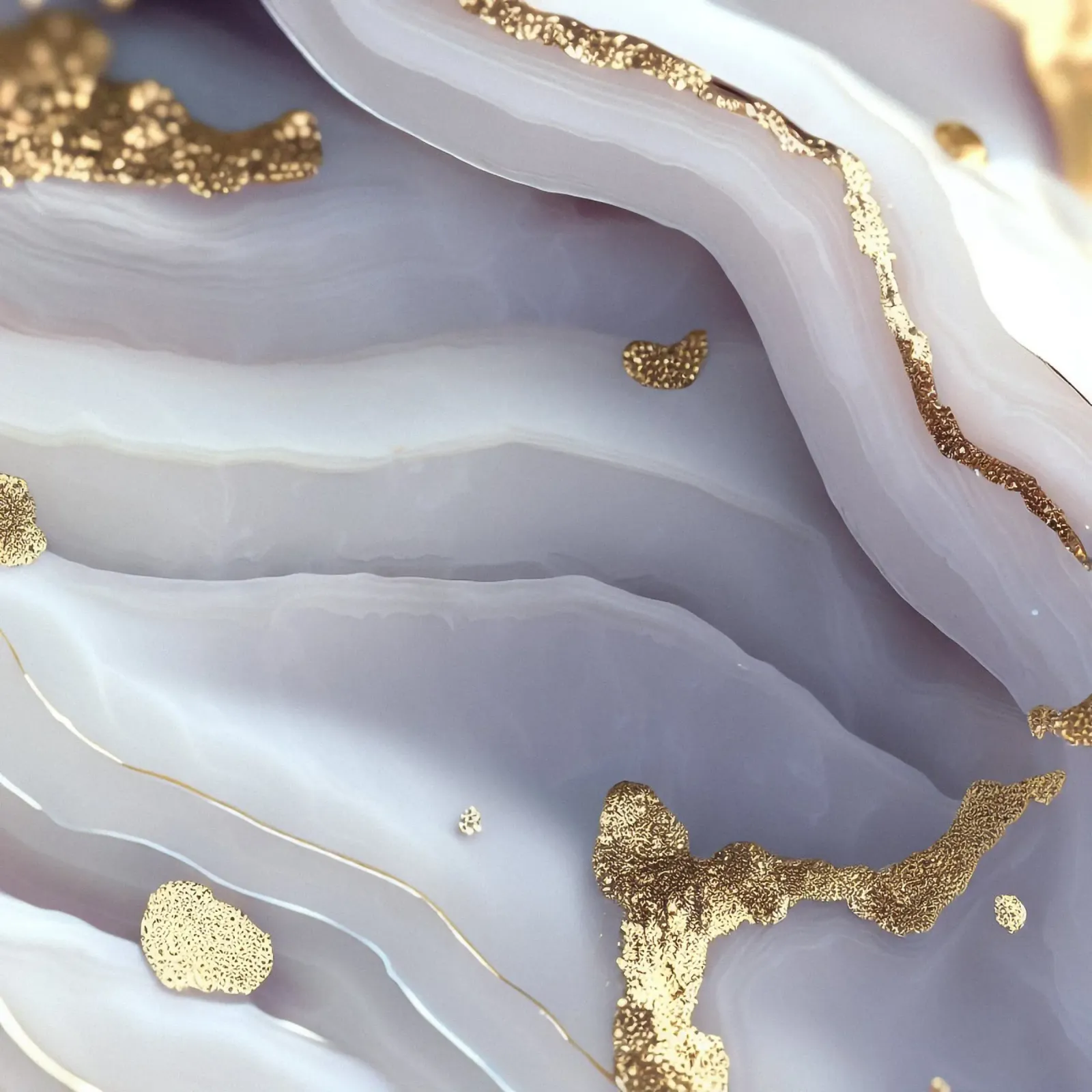 Texture agata bianca e oro pellicola backlit da Gemstone Textures