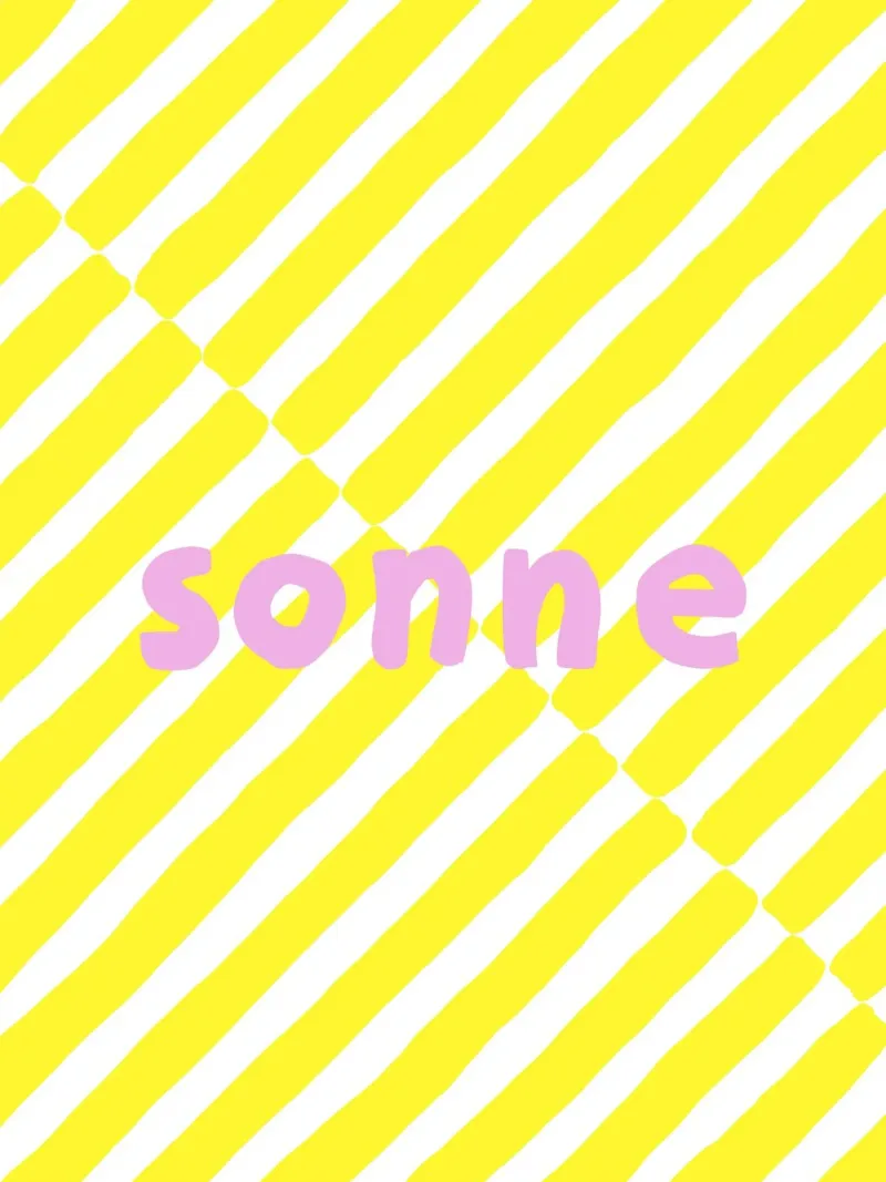 Sole poster con telaio in alluminio da All Colours
