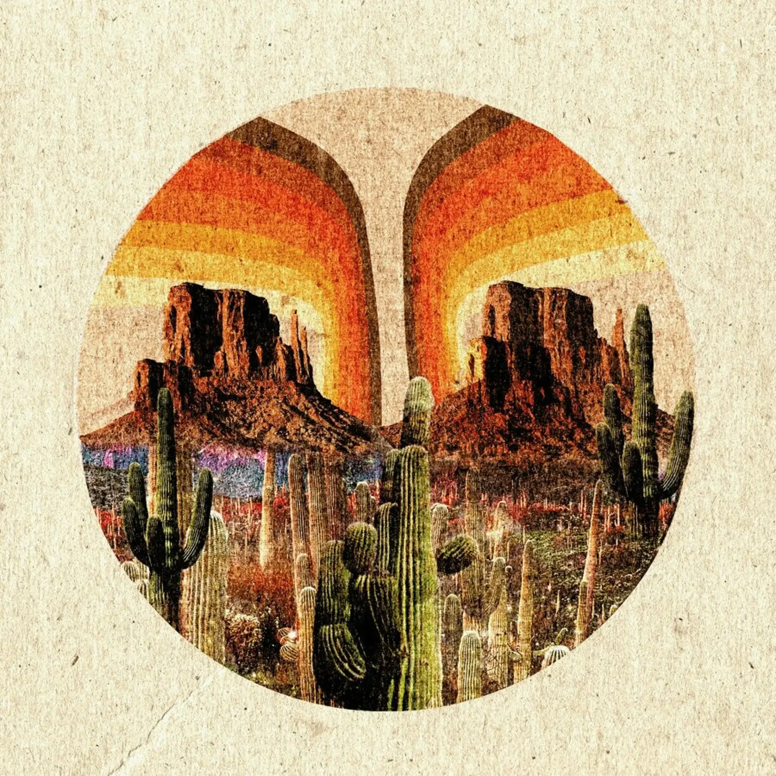 Desert Dawn pellicola backlit da Kris Tate