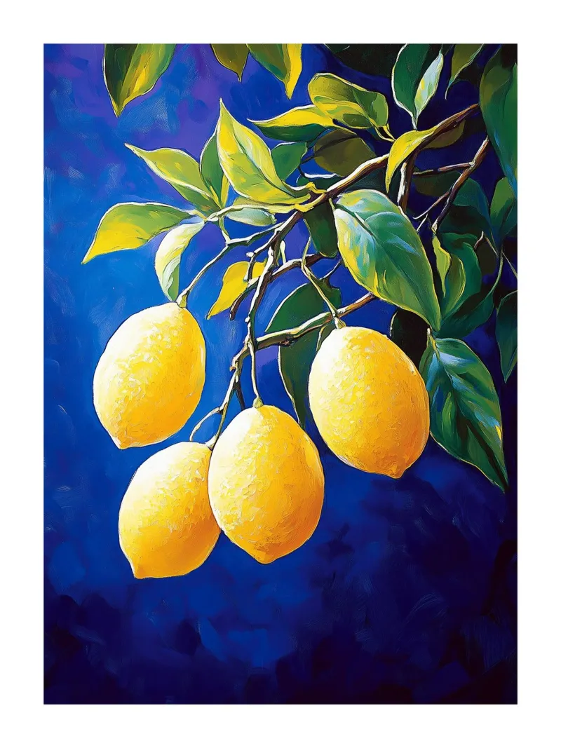 Ramo di limone artistico plexiglass da Spice & Style