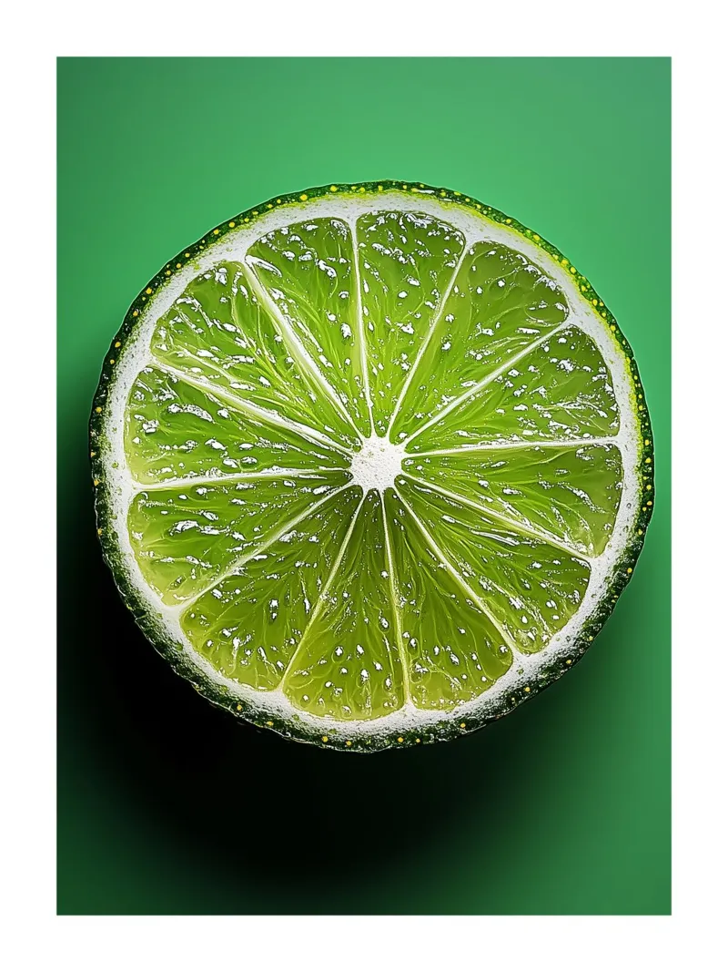 Fetta di lime glassata plexiglass da Spice & Style