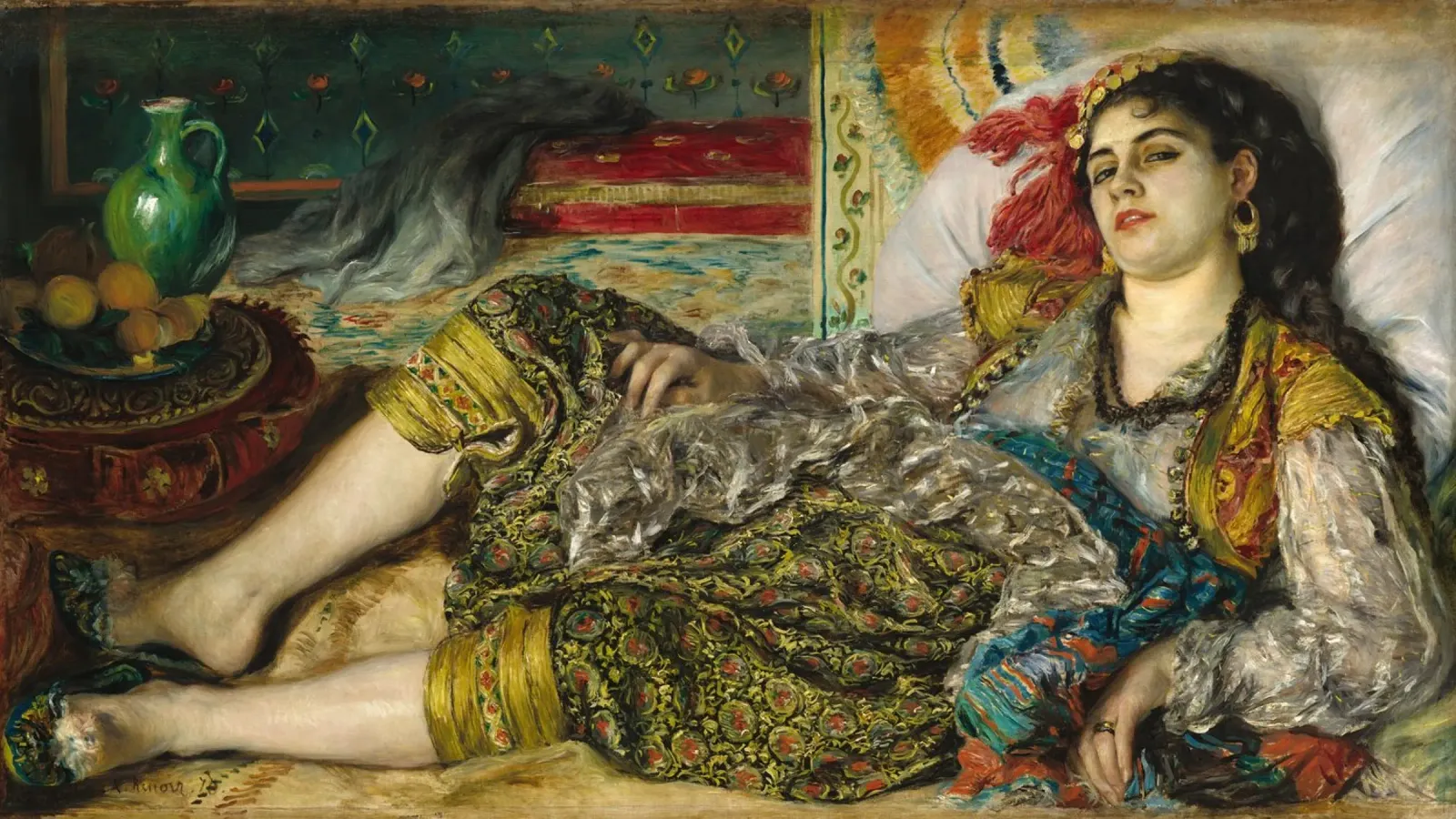 Pierre-Auguste Renoir - Odalisca pellicola backlit da Timeless Artworks