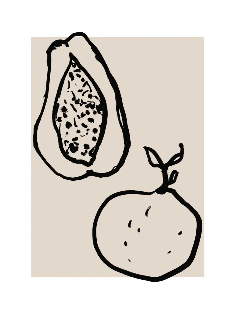 Simple Still Life No 01 carta hahnemühle da treechild