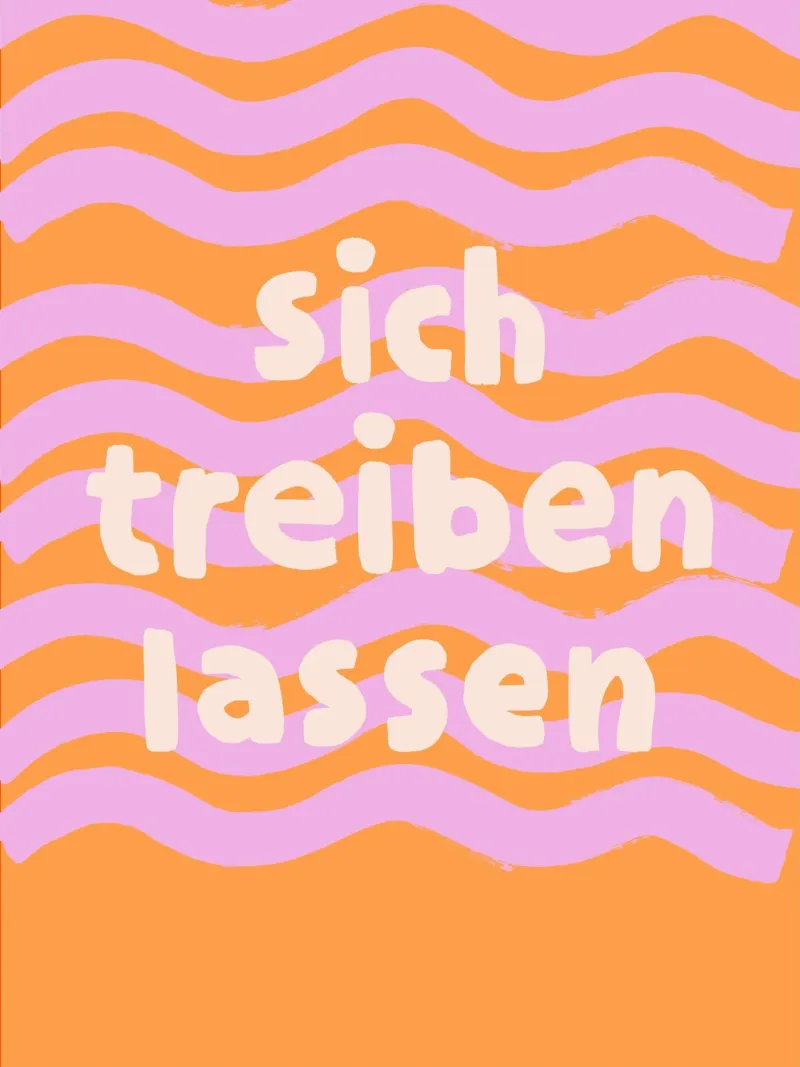 Let yourself drift hahnemühle by All Colours