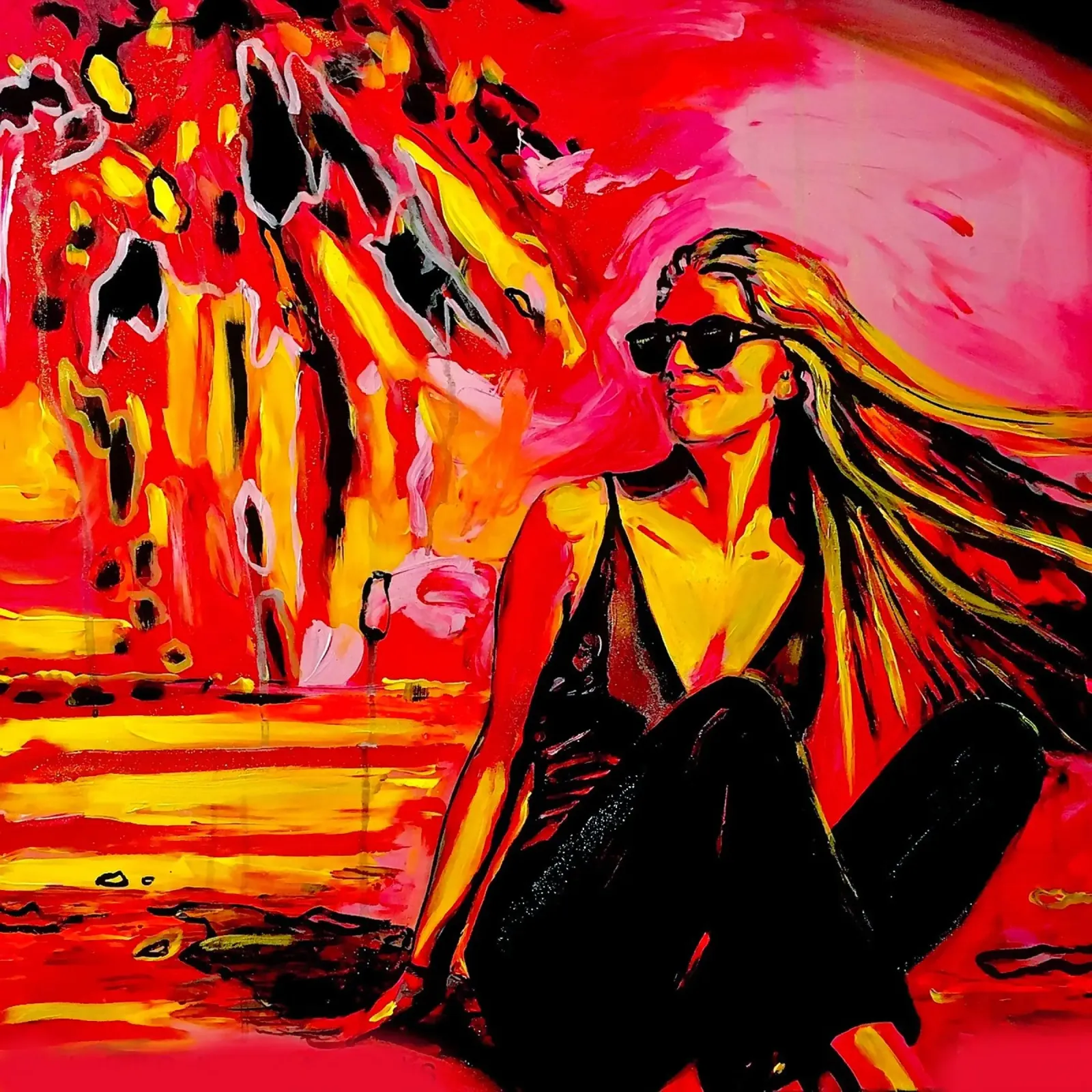 Summertime pellicola backlit da Happy 😃 Art 🎨 by Christine Schnoell