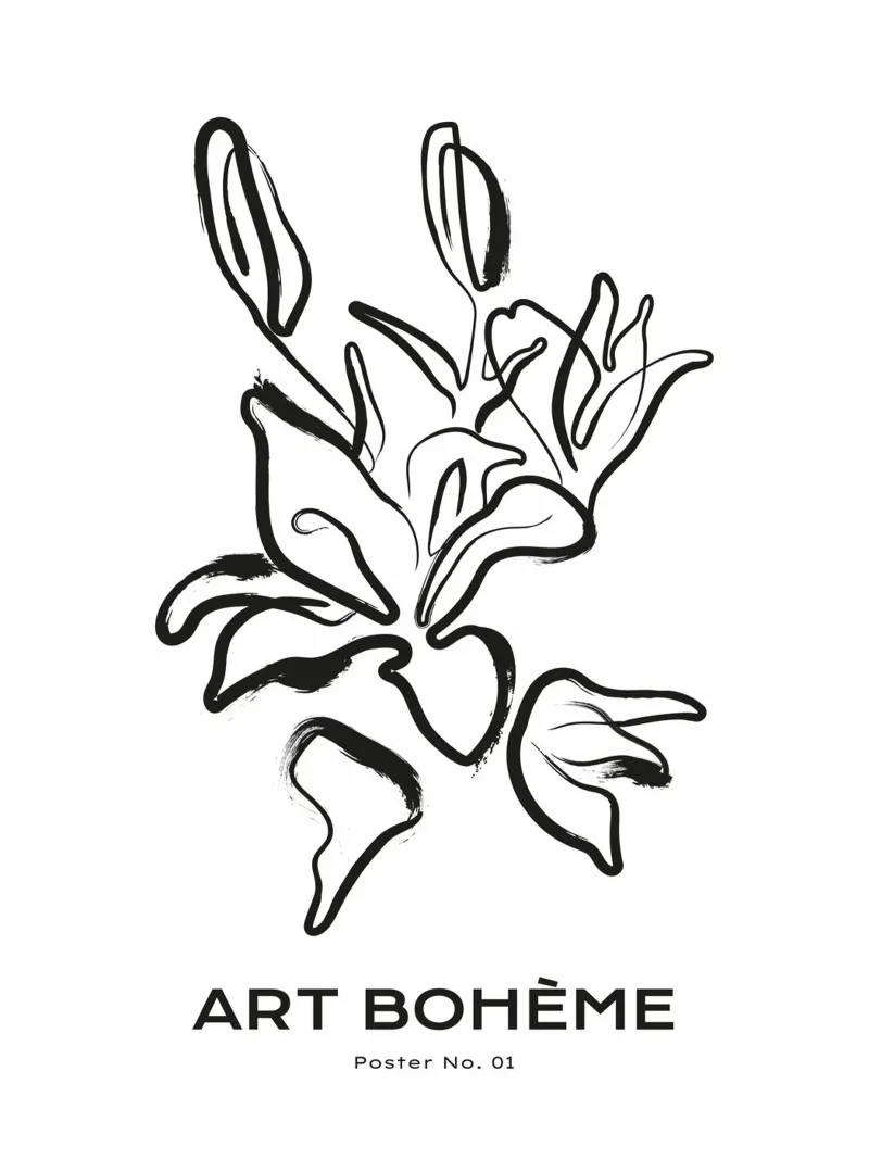 Art Boheme No 02 alluminio dibond da treechild