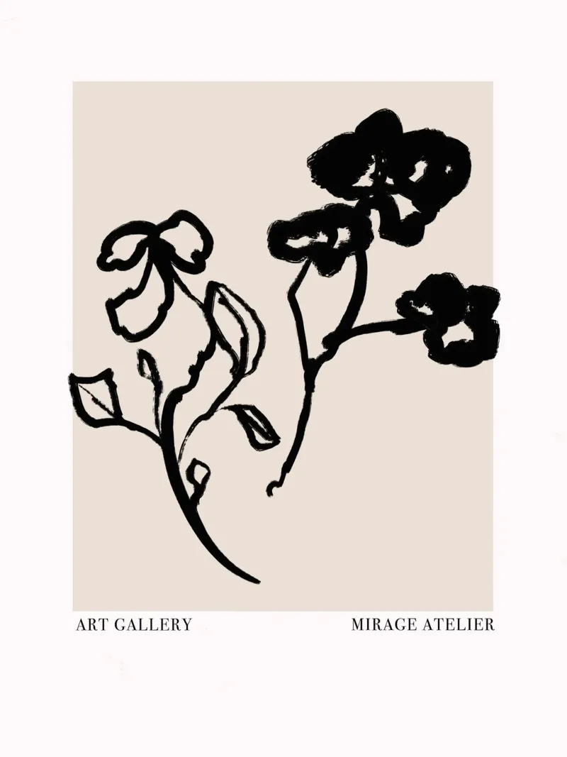 Art Gallery Mirage No 01 tela da treechild