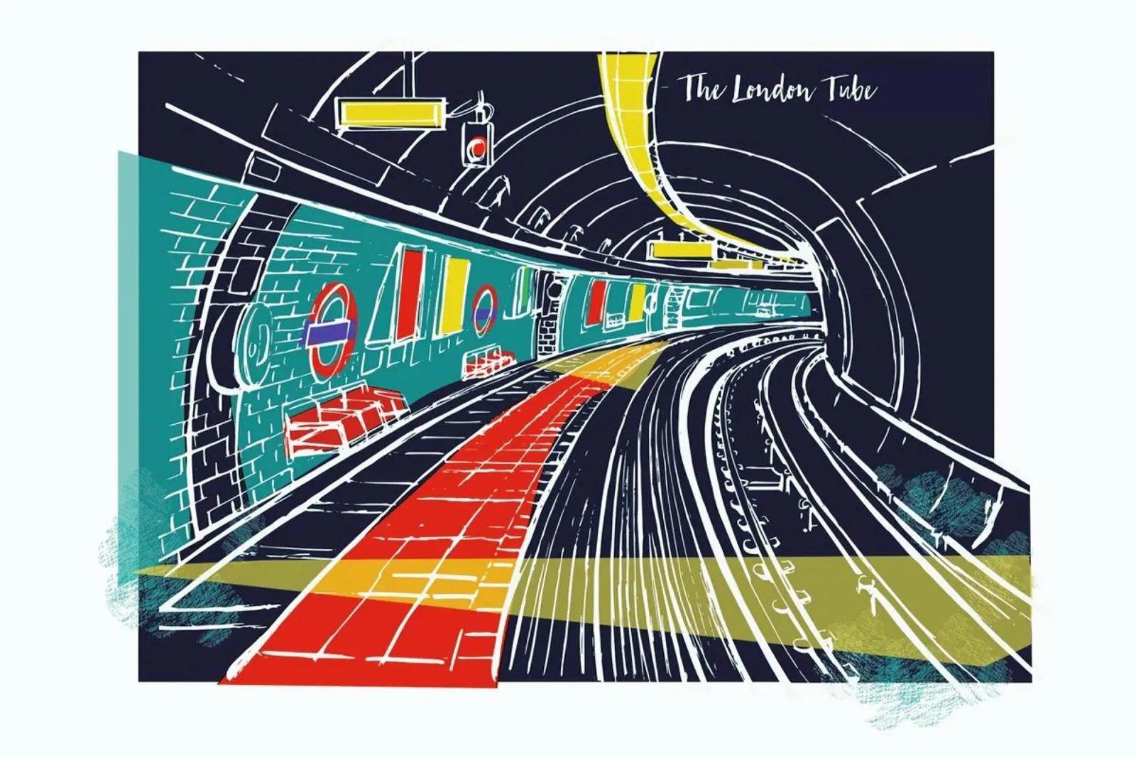 London Underground poster da Rocket68