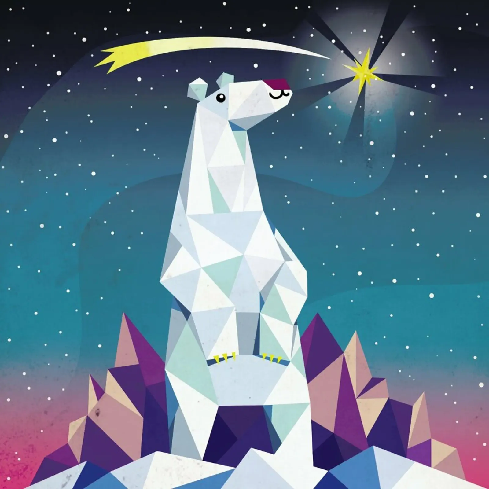 Geo Bear carta hahnemühle da DinoMike