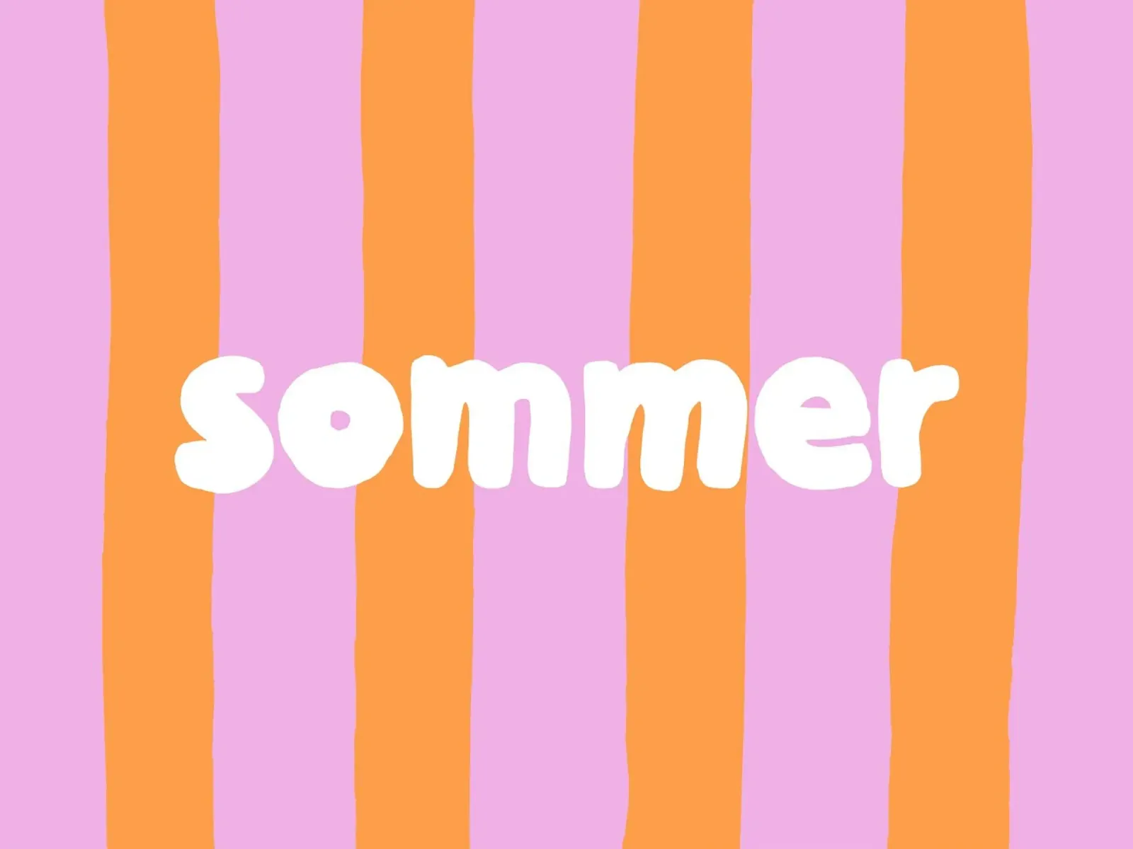 Sommer poster con telaio in plastica da All Colours