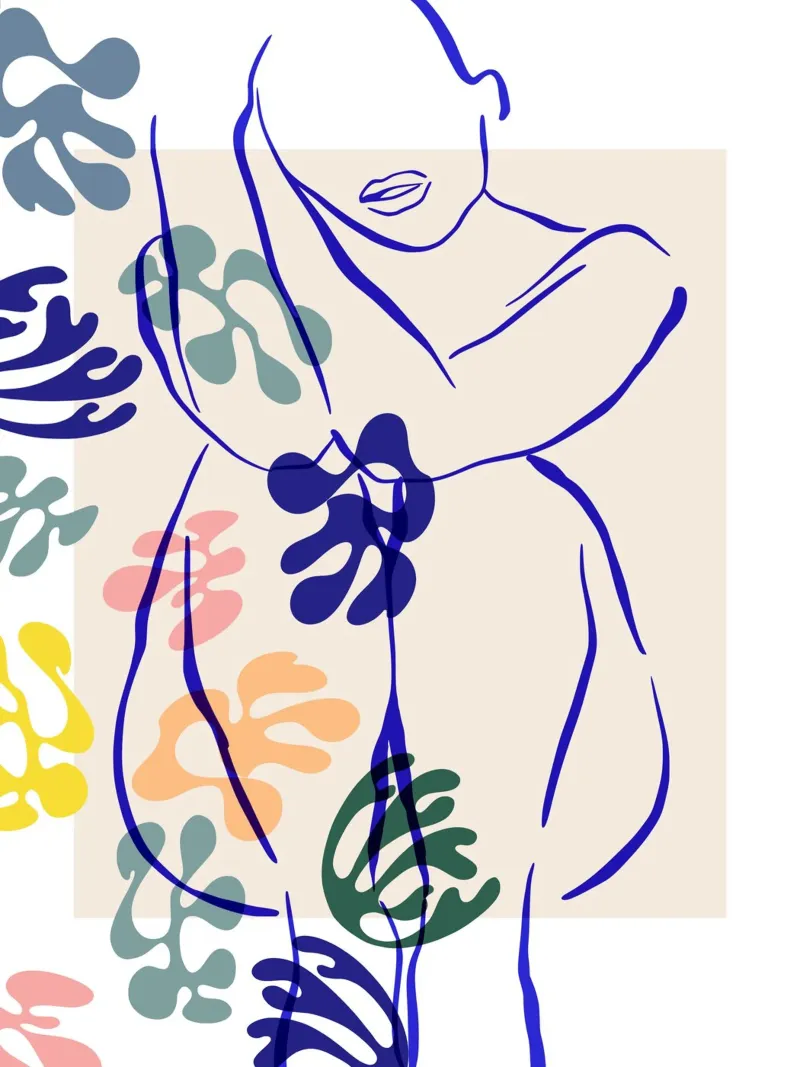 Figural Bloom No 03 plexiglass da treechild