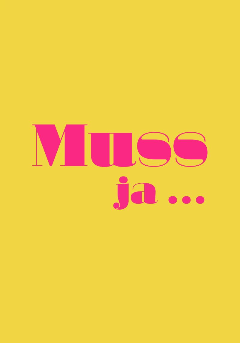 Muss ja … plexiglass da Typehype