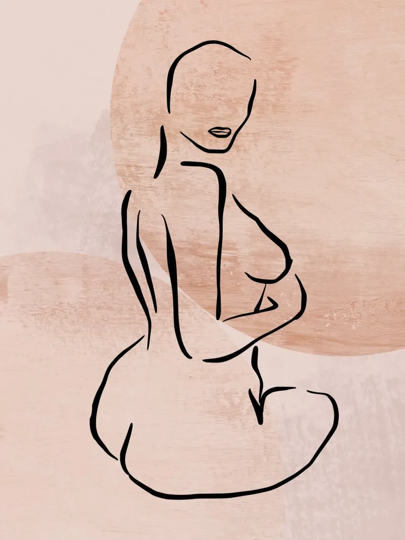 Body Lines No 03 alluminio dibond da treechild