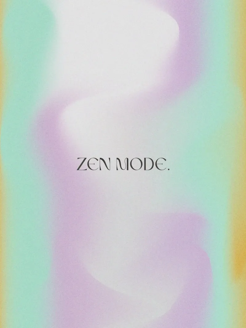 Zen Mode No 11 pellicola backlit da treechild