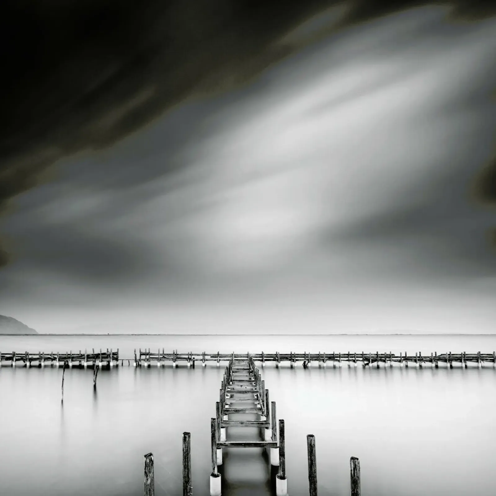 The Old Pier - George Digalakis aluminio dibond de Pictufy