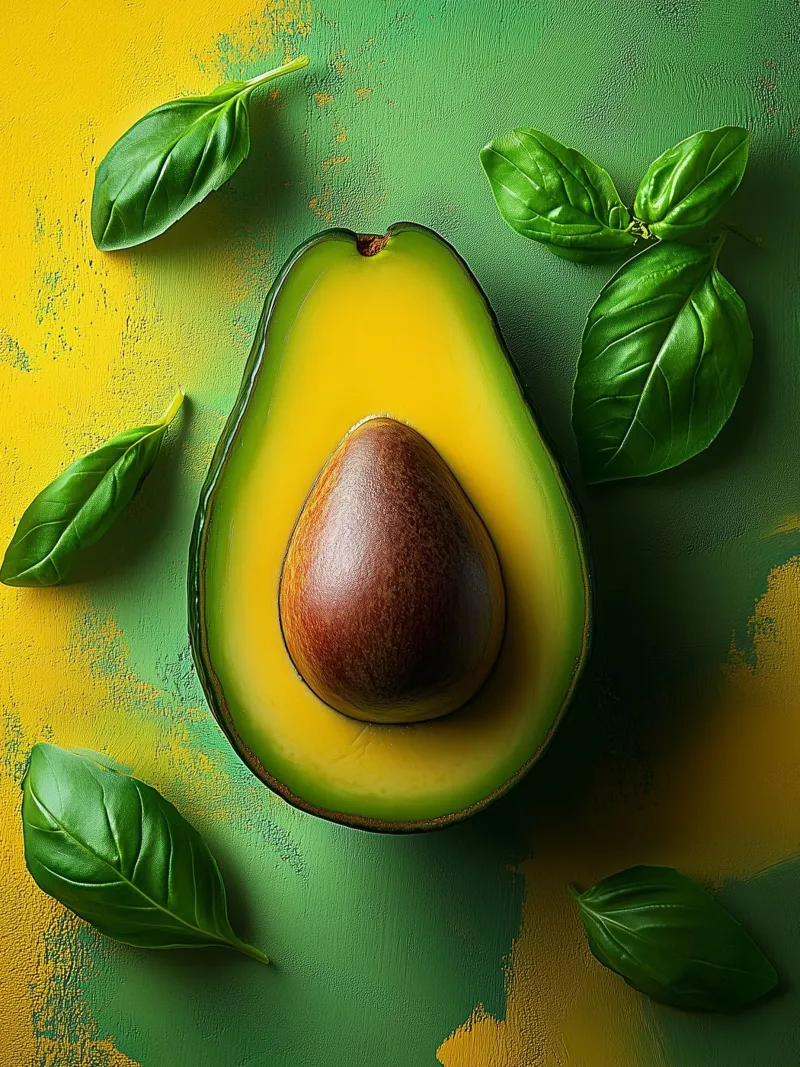 Avocado e basilico carta hahnemühle da Spice & Style