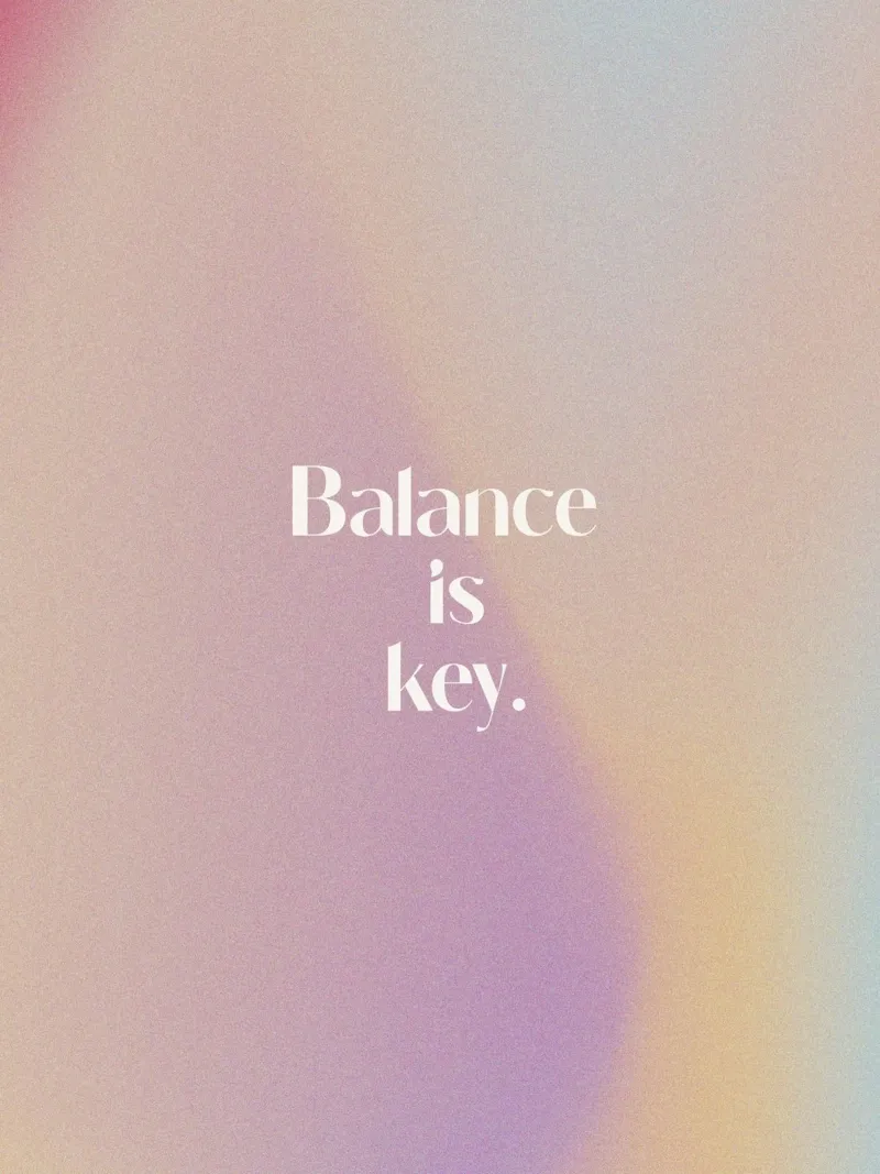 Balance Is Key pellicola backlit da treechild
