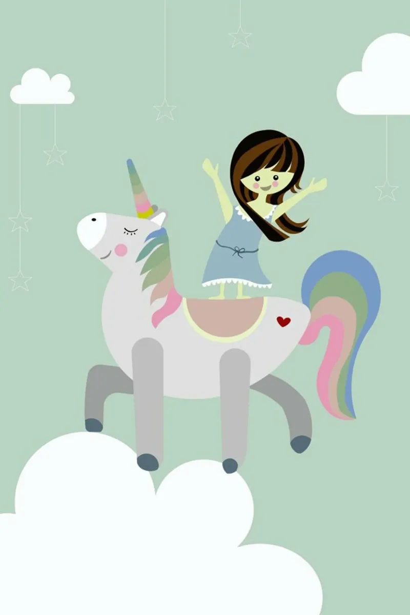 Unicorn pellicola backlit da Sabrina Ziegenhorn