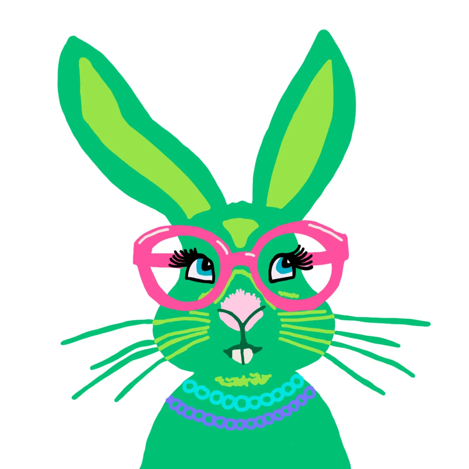 Miris Easter Bunny pellicola backlit da Miris bunte Modewelt