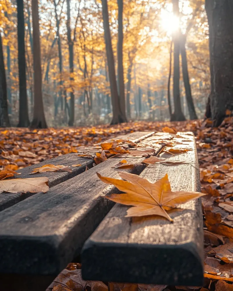 Vibrazioni d'autunno alluminio dibond da PhotoVibe Decor