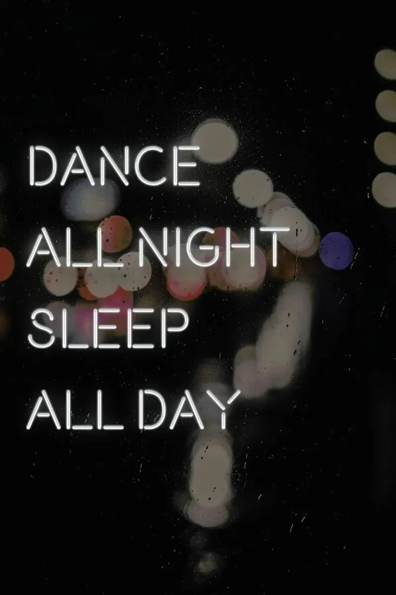 Dance all day pellicola backlit da Oh Darling