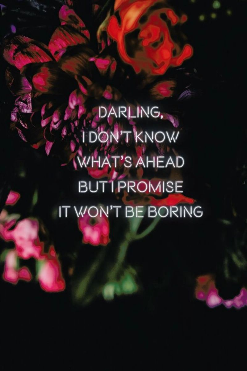 Darling I don't know pellicola backlit da Oh Darling