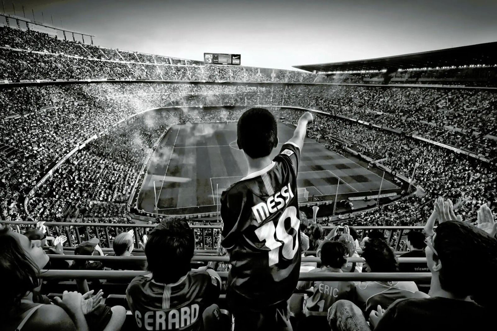 Cathedral Of Football - Clemens Geiger poster de Pictufy
