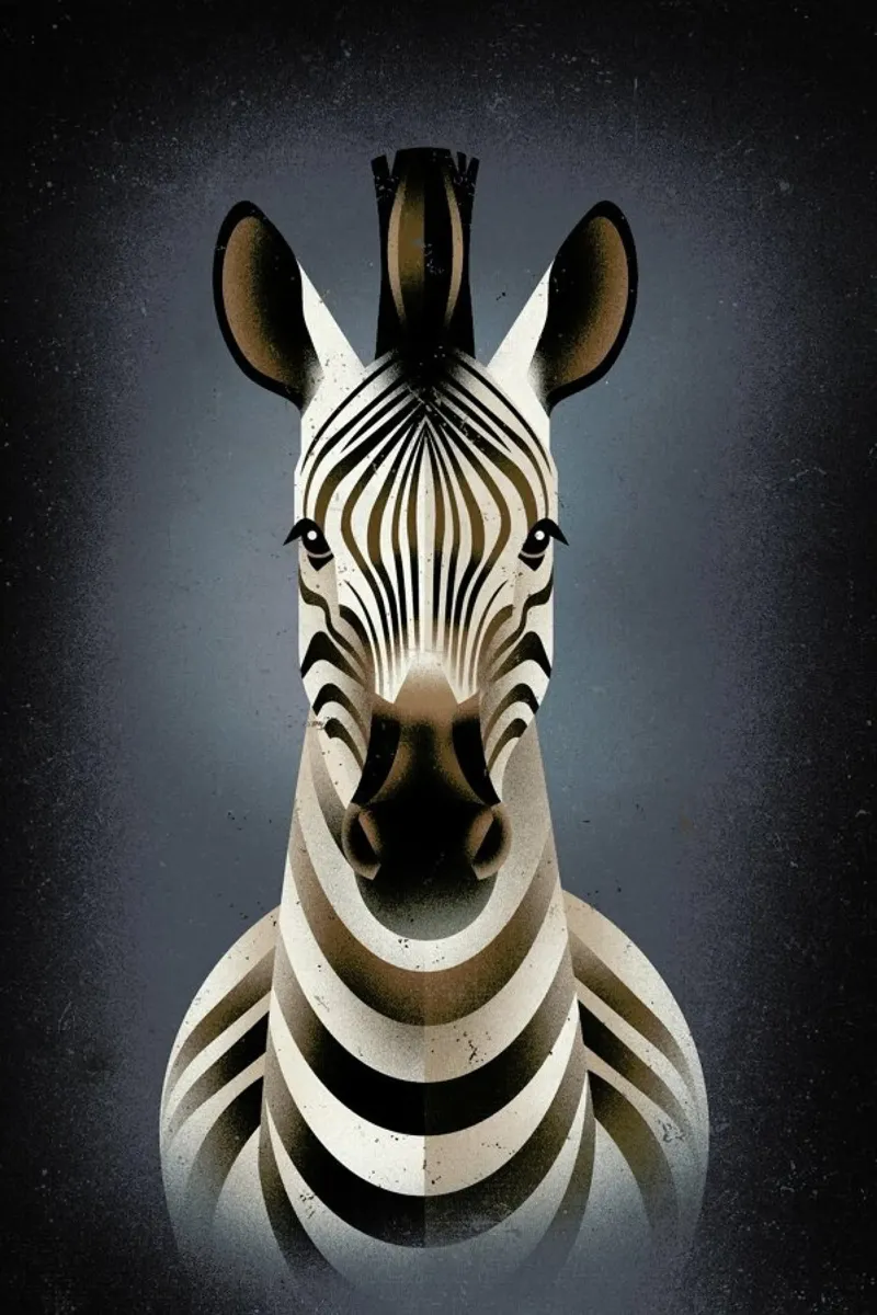 Zebra II pellicola backlit da Dieter Braun