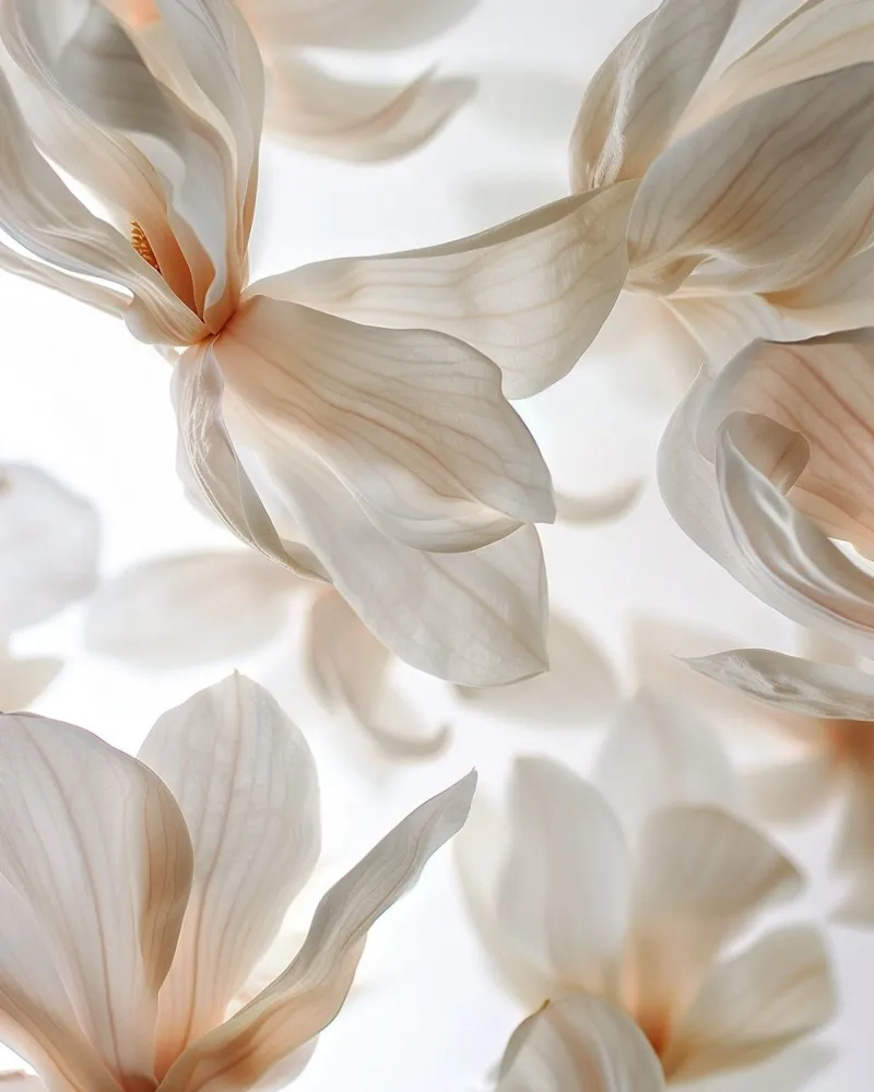 Floating Botanica canvas with Floater frame by PhotoVibe Decor