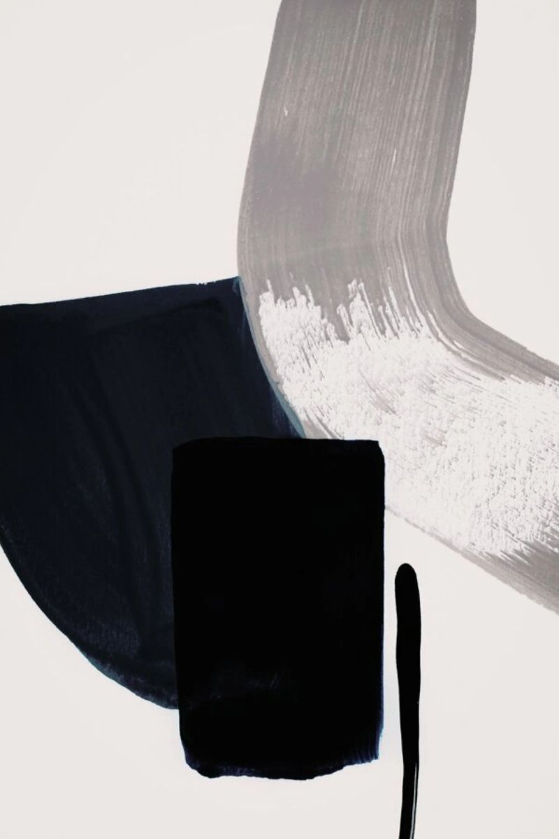 Minimalist Painting 02 Leinwand von IRIS LEHNHARDT FINE ART