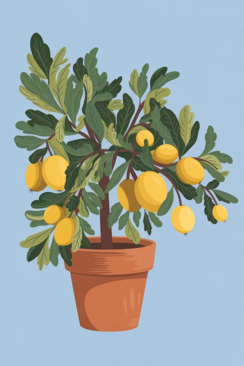 Albero dei limoni carta hahnemühle da Seren Liodra