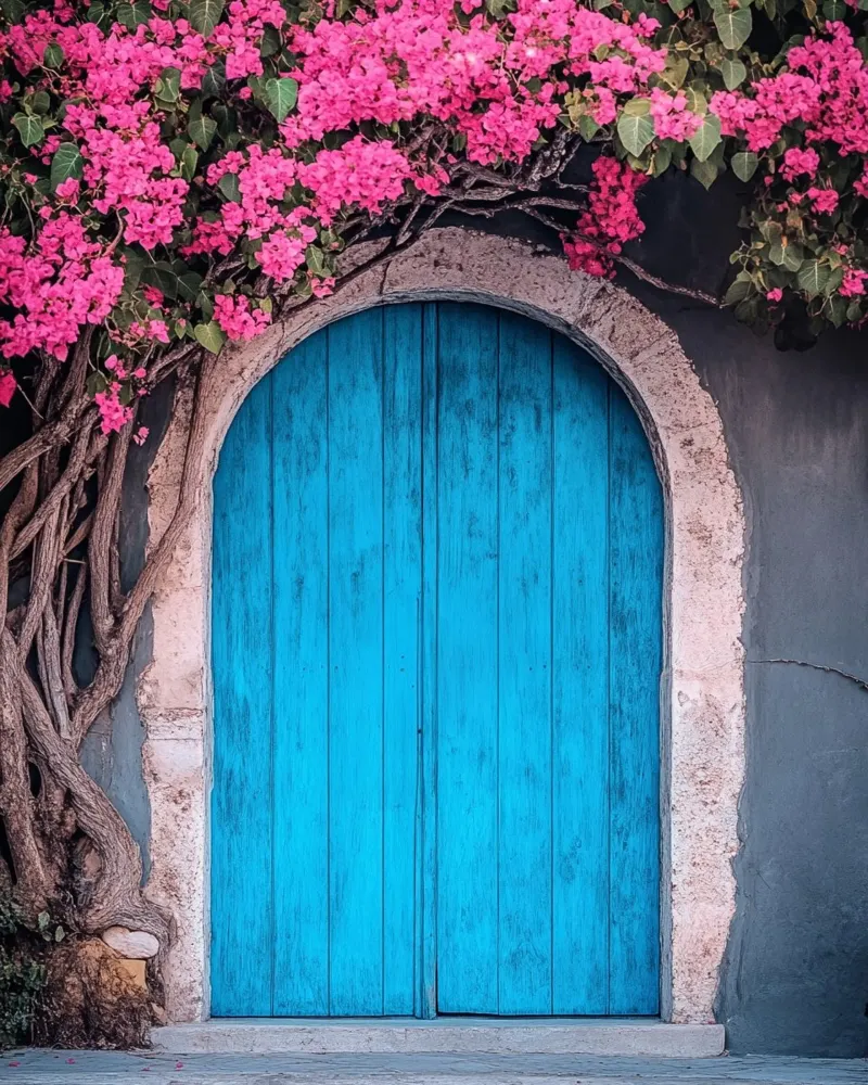 Santorini-Vibes Hahnemühle von PhotoVibe Decor