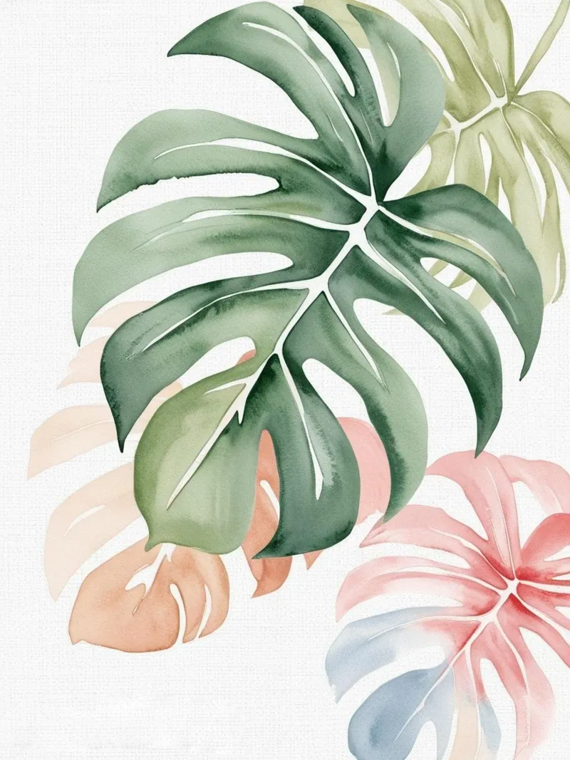 Botanical Breeze pellicola backlit da Artsy Vibes