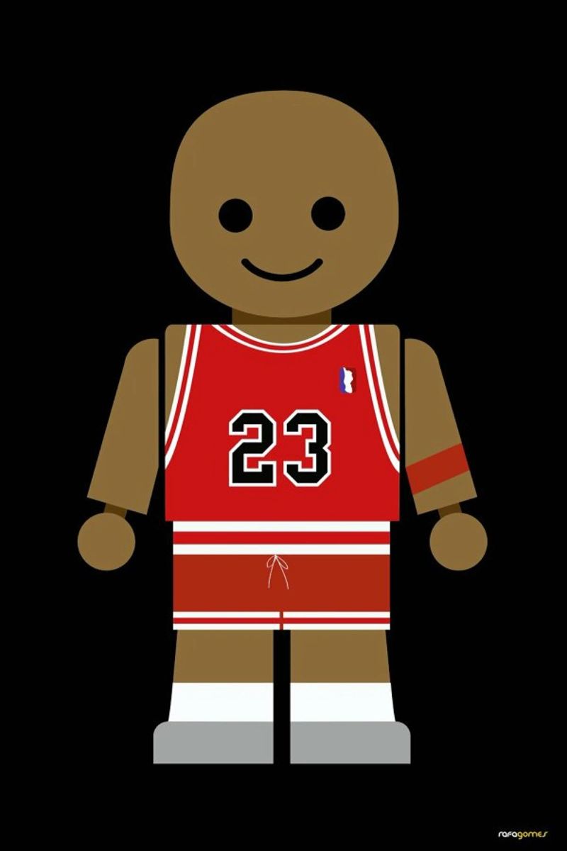 Michael Jordan Toy poster by Rafa Gomes