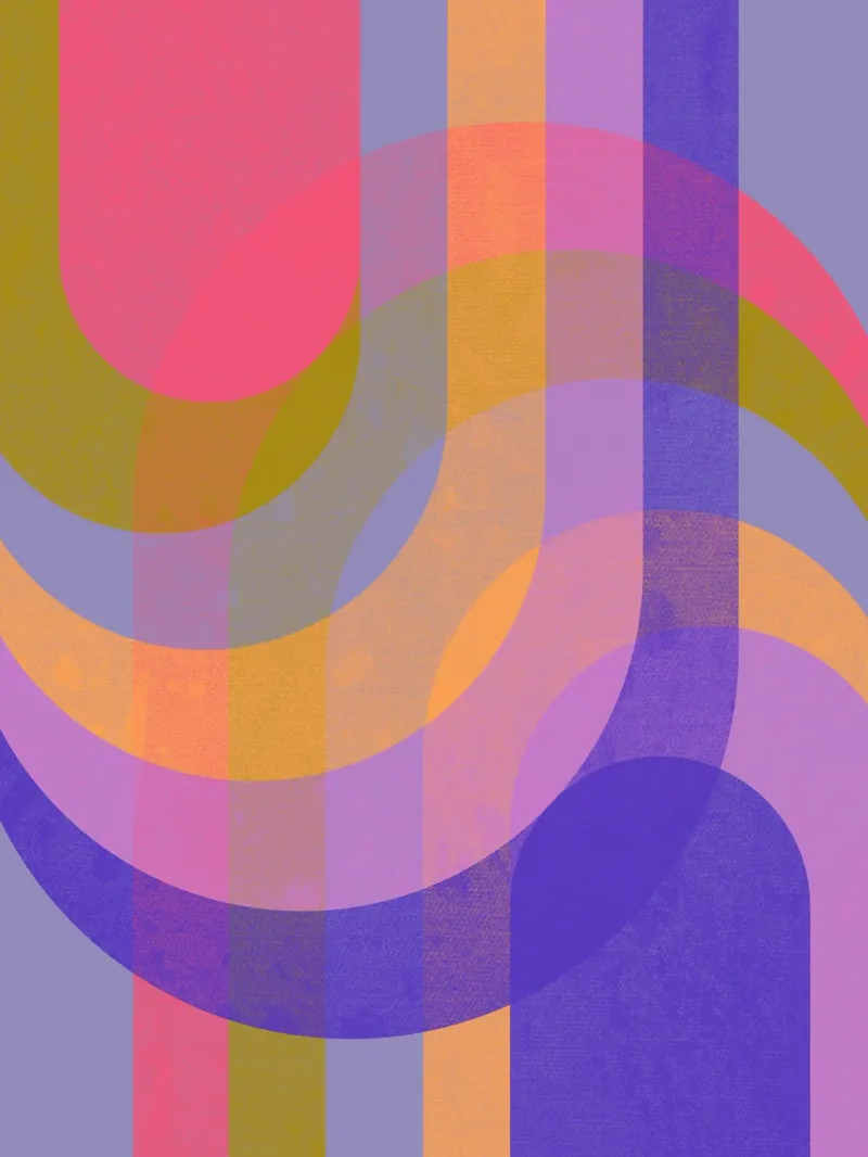 Rainbow Hues canvas by susanapaz