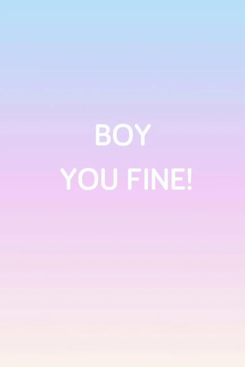 Boy You Fine tela con Cornice a cassetta da Oh Darling