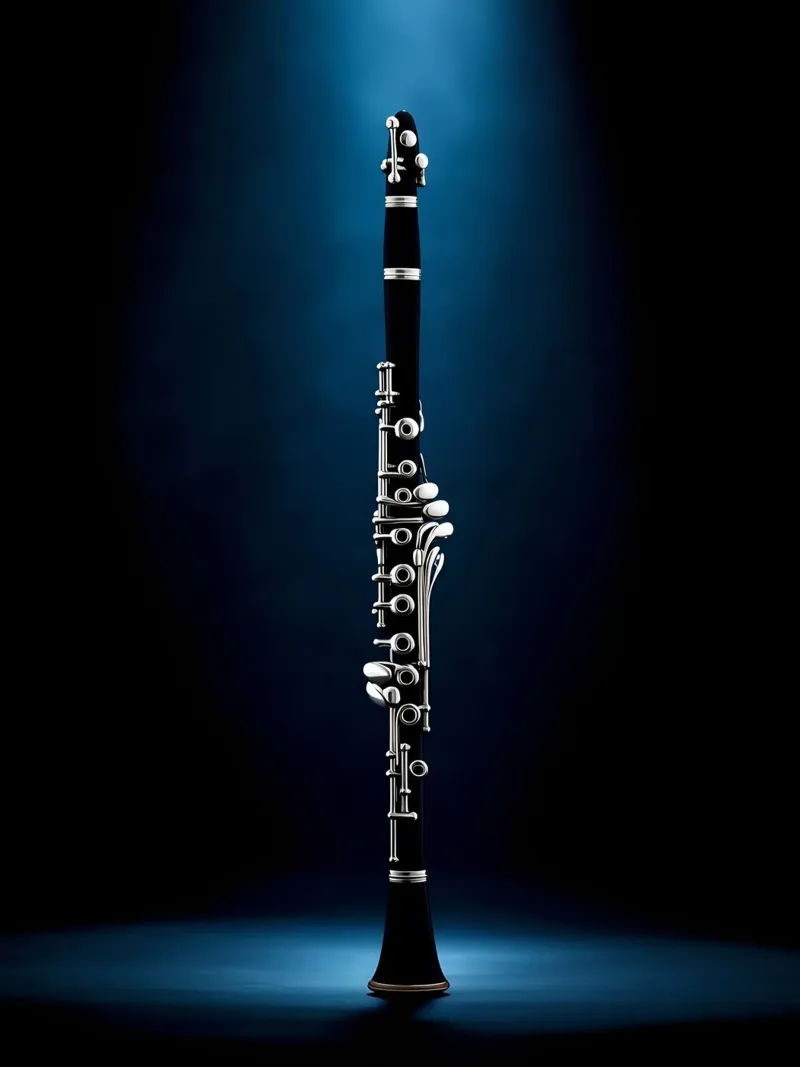 Clarinetto - Strumento musicale pellicola backlit da Musictime