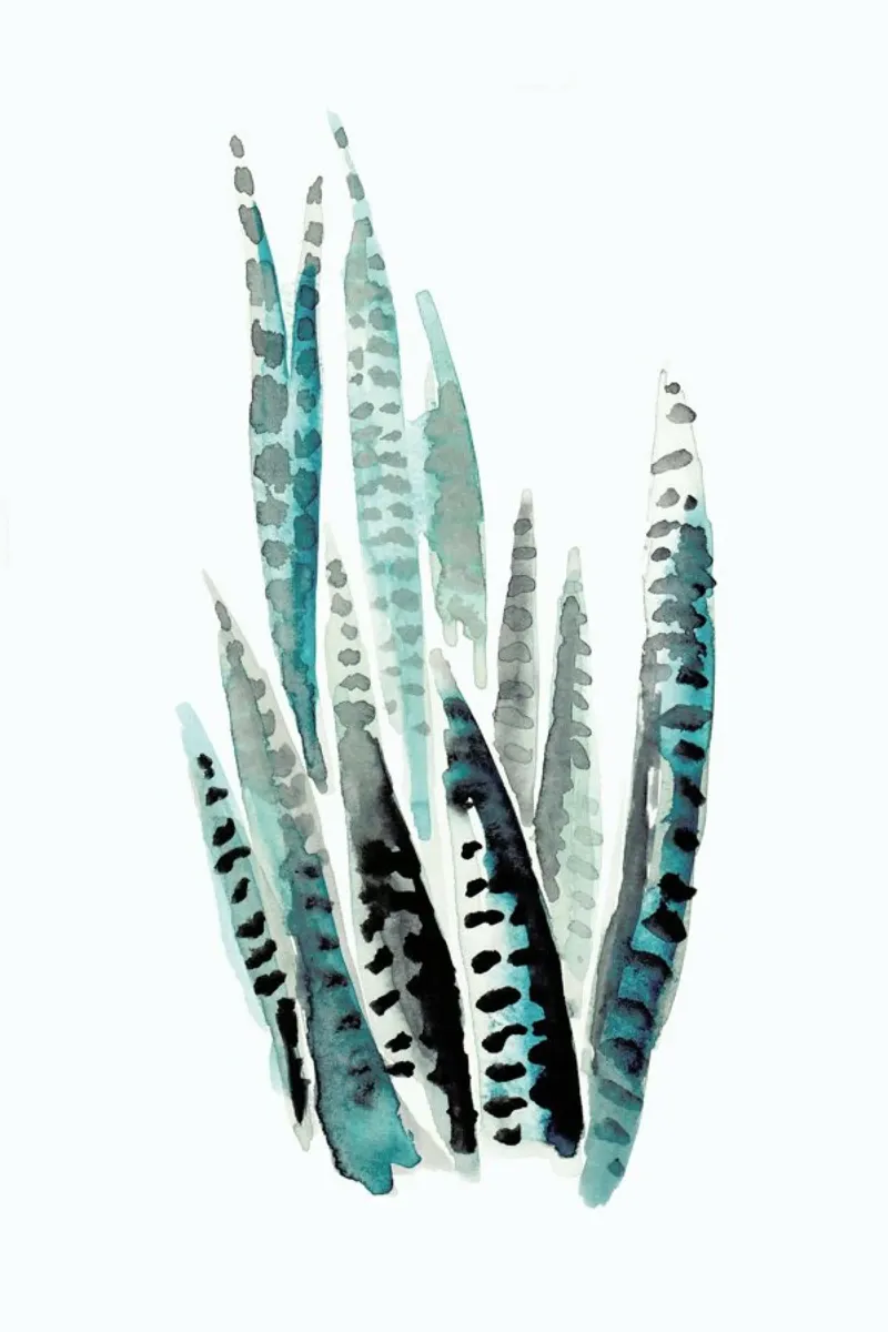 Plant 3 acrylic glass by Farina Kuklinski